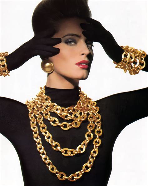 chanel gold chains for women